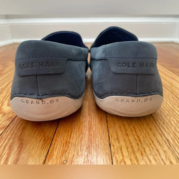 Cole Haan MotoGrand Suede Penny Loafer - Picture 4 of 5